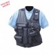 GILET FORCE INTERVENTION AVEC HOLSTER POUR PA OU TASER