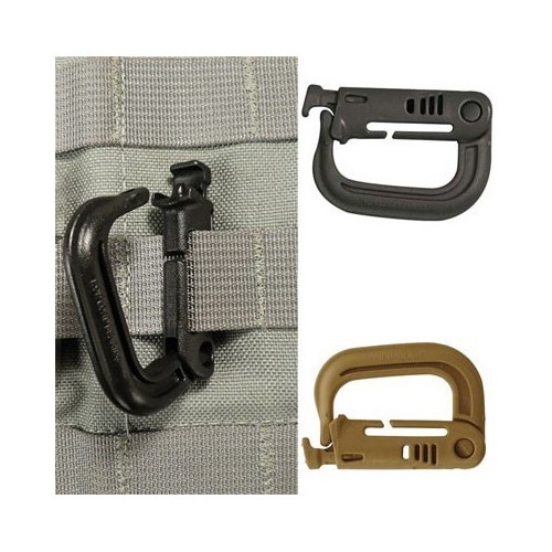 MOUSQUETON ATTACHES MOLLE 4 CM