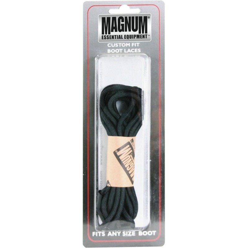 Lacets pour chaussures/rangers Magnum 1m90 noir