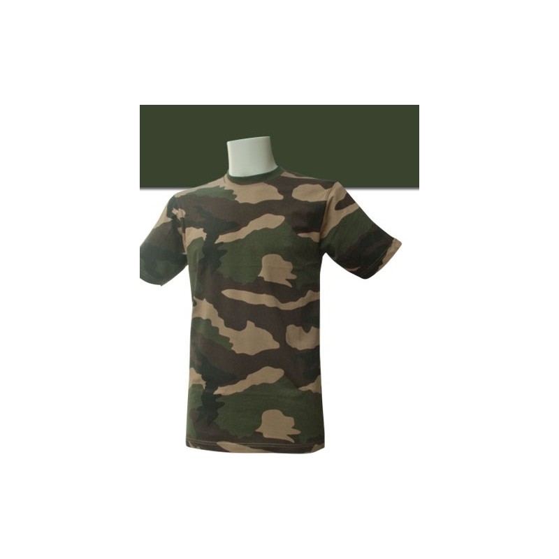 T-SHIRT MILITAIRE CAMOUFLAGE