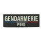 FLAP GENDARMERIE PSIG DEVANT GILET 10X3.5