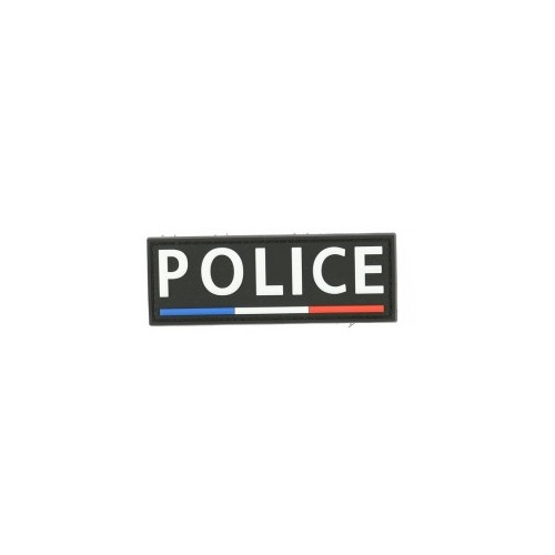 FLAP POLICE DEVANT 10X3 5 PVC 3D