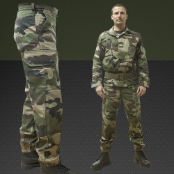 PANTALON PINCE F2 AT CAMO