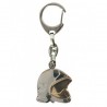 PORTE CLÉS MÉTAL CASQUE F1