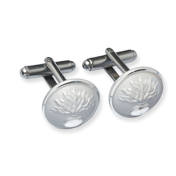 Boutons De Manchette Deadpool En Laiton Rouge - Accessoire Mode Homme, Cadeau Fan De Films